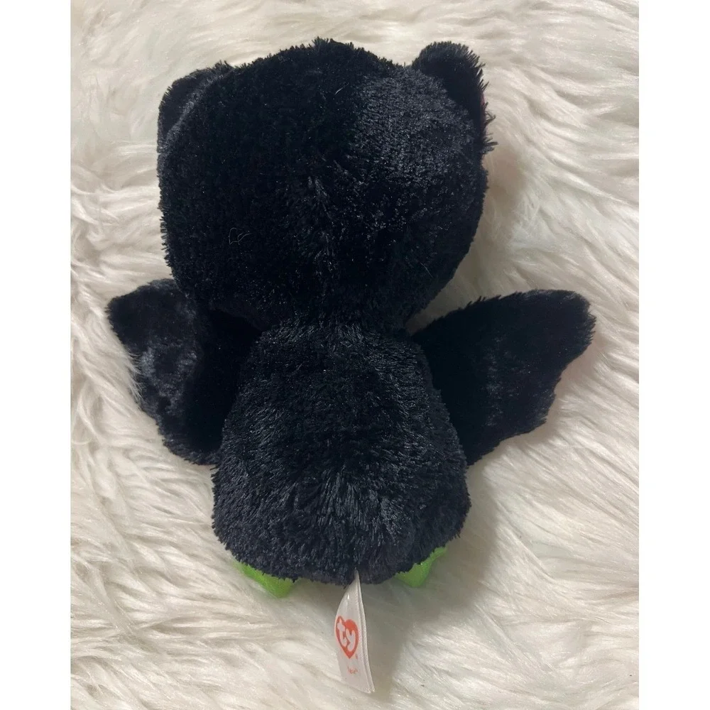 Ty Beanie Boos Igor the Bat Black Pink Halloween Plush Stuffed Animal 6 inch